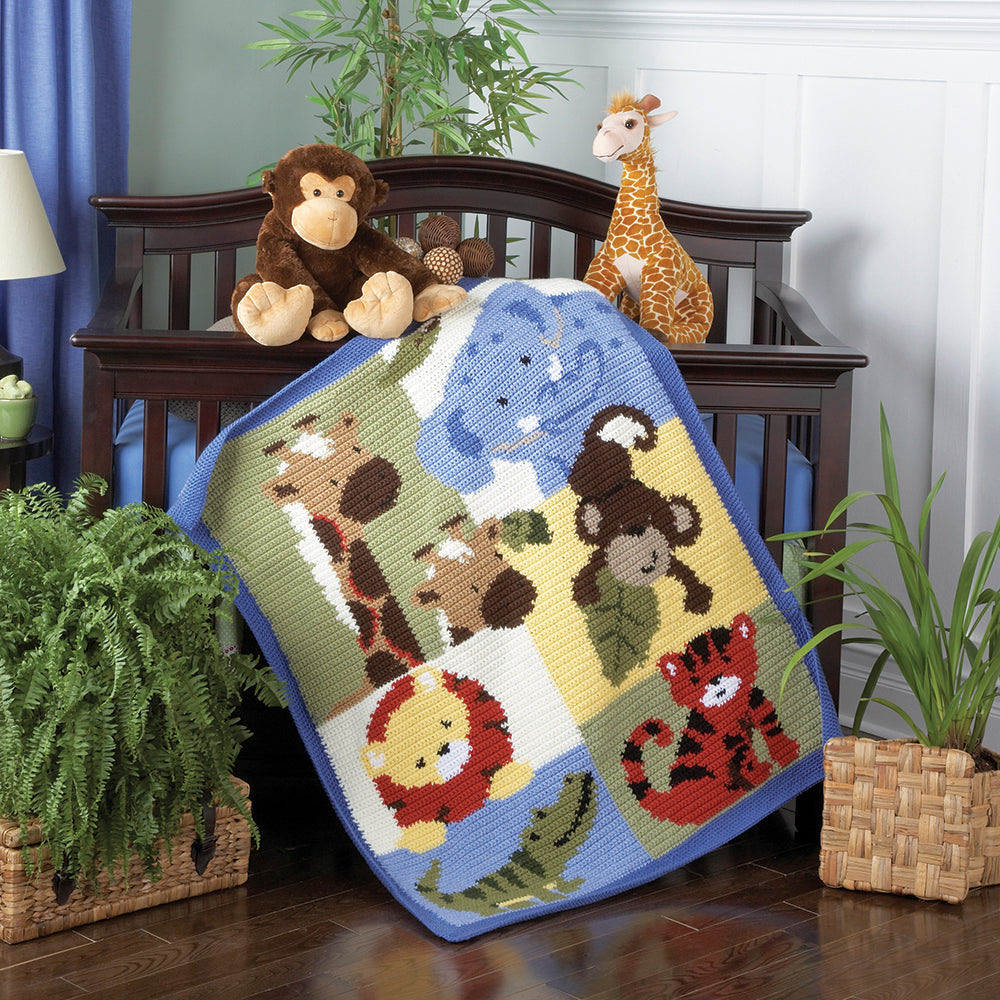 Jungle Buddies Blanket