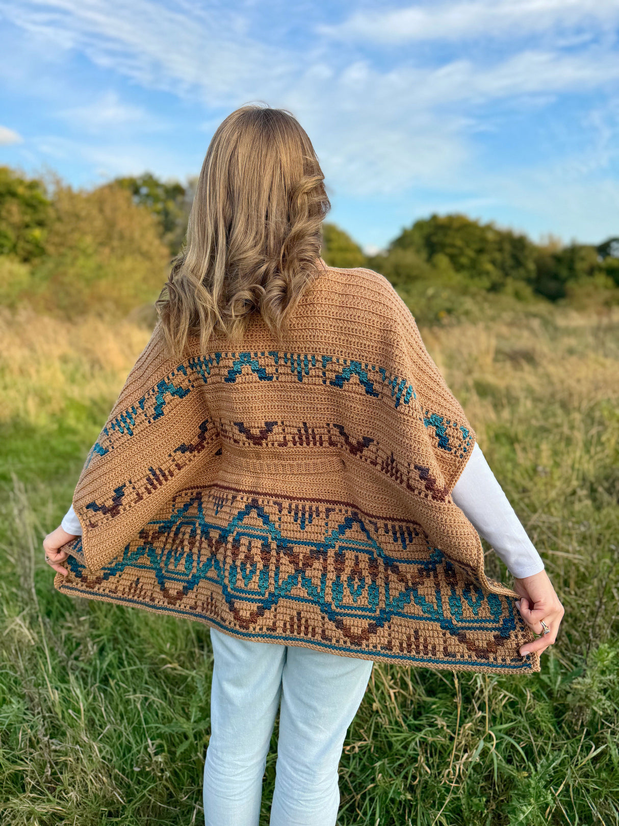 Labyrinth Poncho