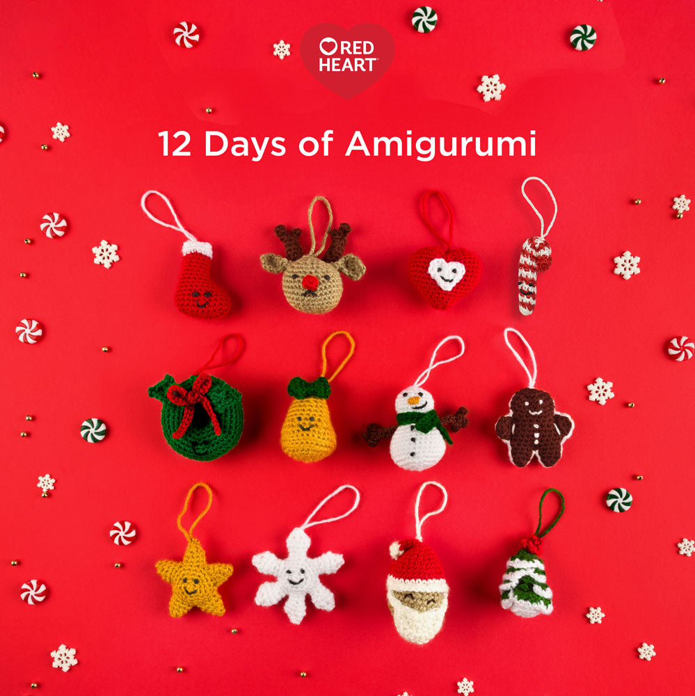 Red Heart 12 Days of Amigurumi Advent Calendar Kit