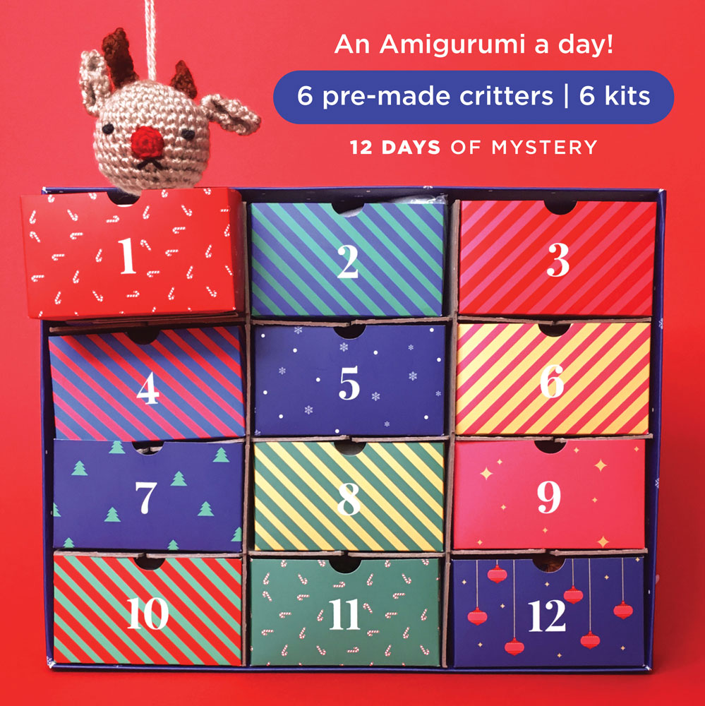 Red Heart 12 Days of Amigurumi Advent Calendar Kit