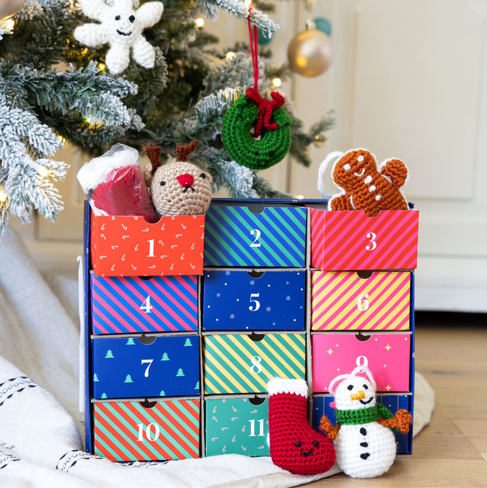 Red Heart 12 Days of Amigurumi Advent Calendar Kit