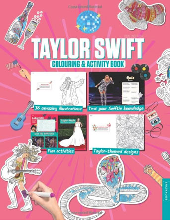 Livre de coloriage et d'activités Super FAN-tastic Taylor Swift