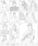 Livre de coloriage et d'activités Super FAN-tastic Taylor Swift