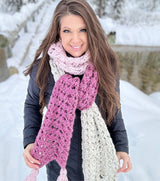 Colour Blocks Granny Scarf