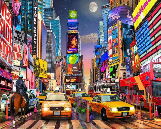 Times Square Paint By Number Kit