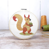 Squirrel Cross Stitch Kit