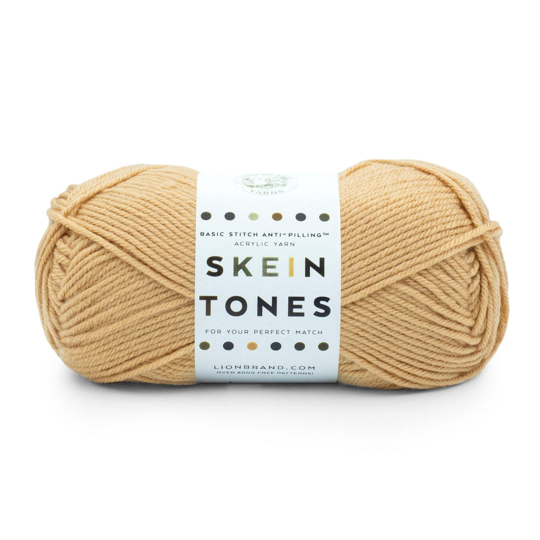  (1 Skein) Lion Brand Yarn Wool-Ease Yarn, Grey Heather
