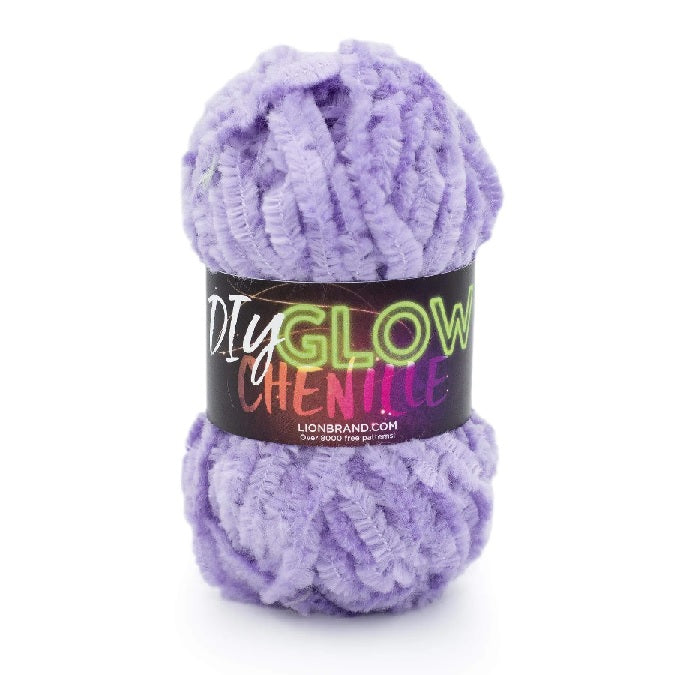 Lion Brand DIY Glow Chenille Yarn