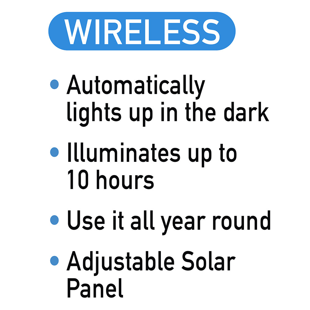 SensorBrite Solar Address Sign