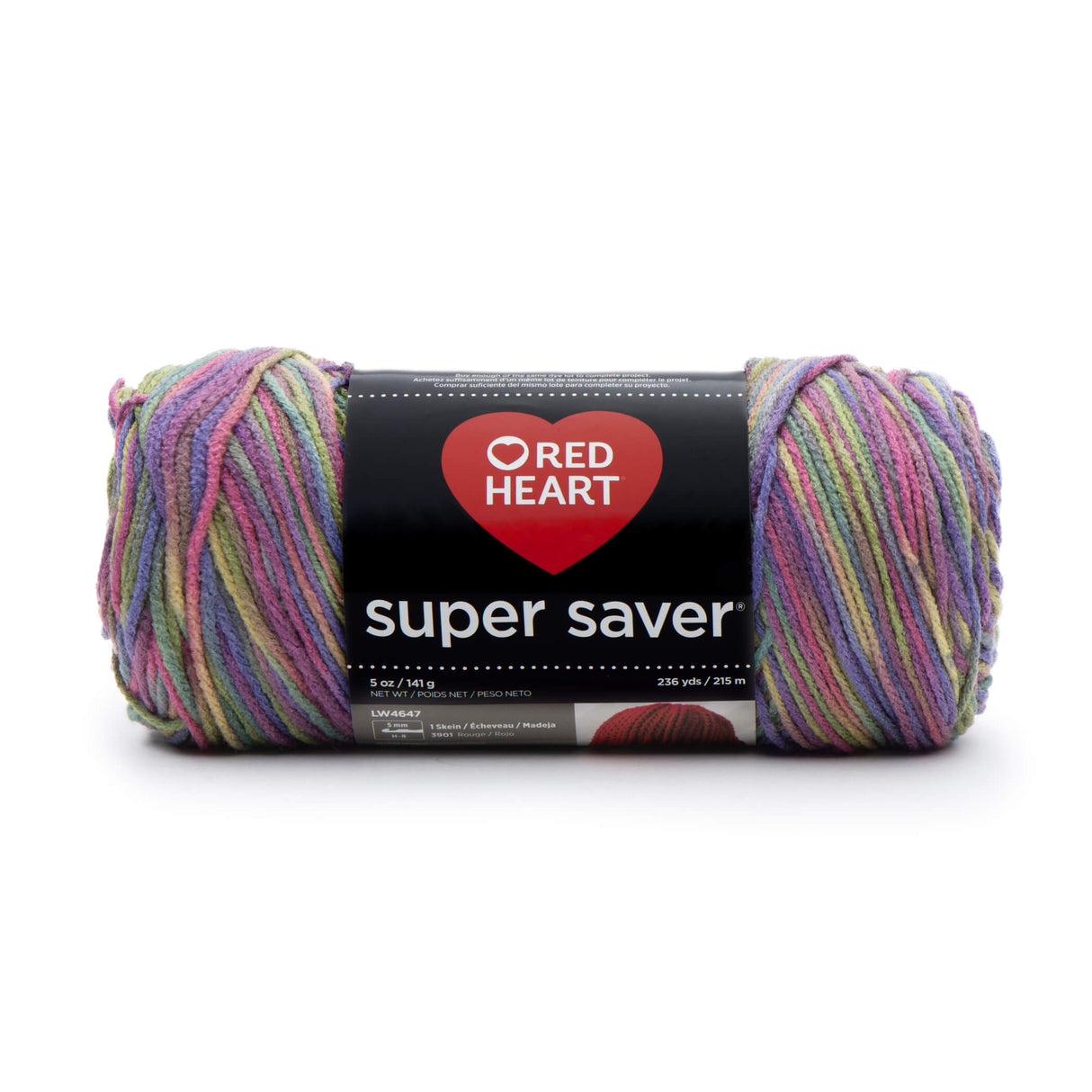 Fil Red Heart Super Saver (rayures, imprimés, panachés)