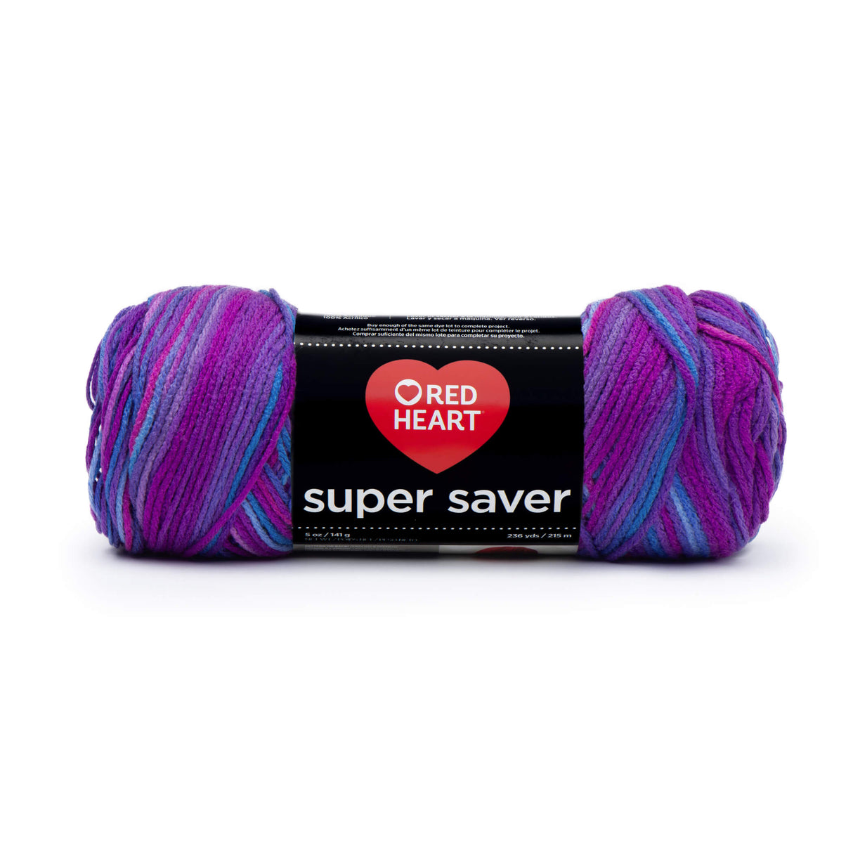 Fil Red Heart Super Saver (rayures, imprimés, panachés)