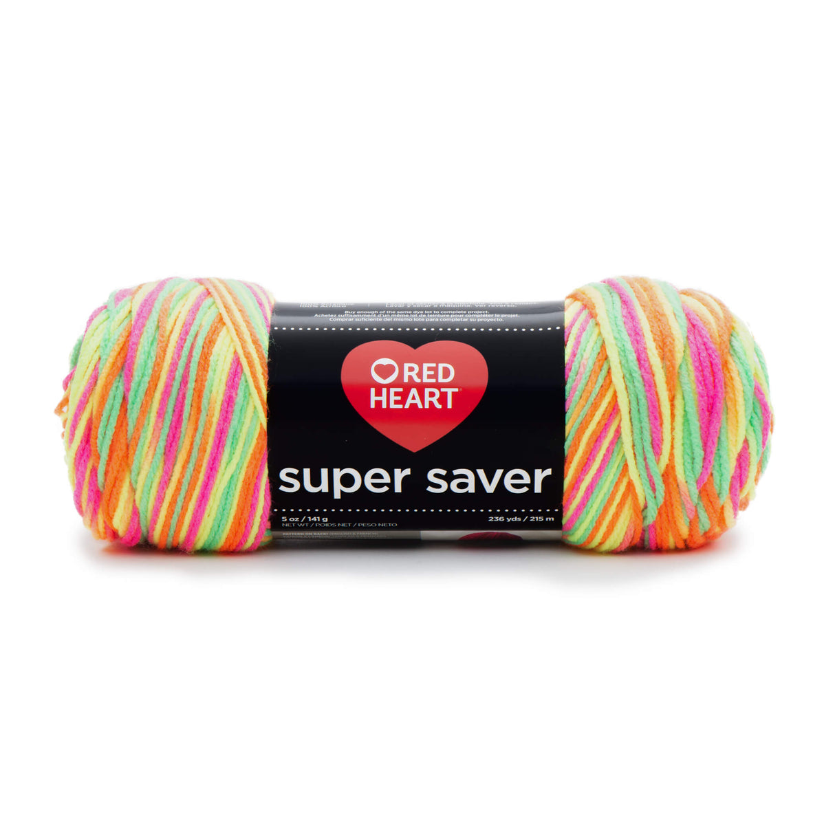 Fil Red Heart Super Saver (rayures, imprimés, panachés)