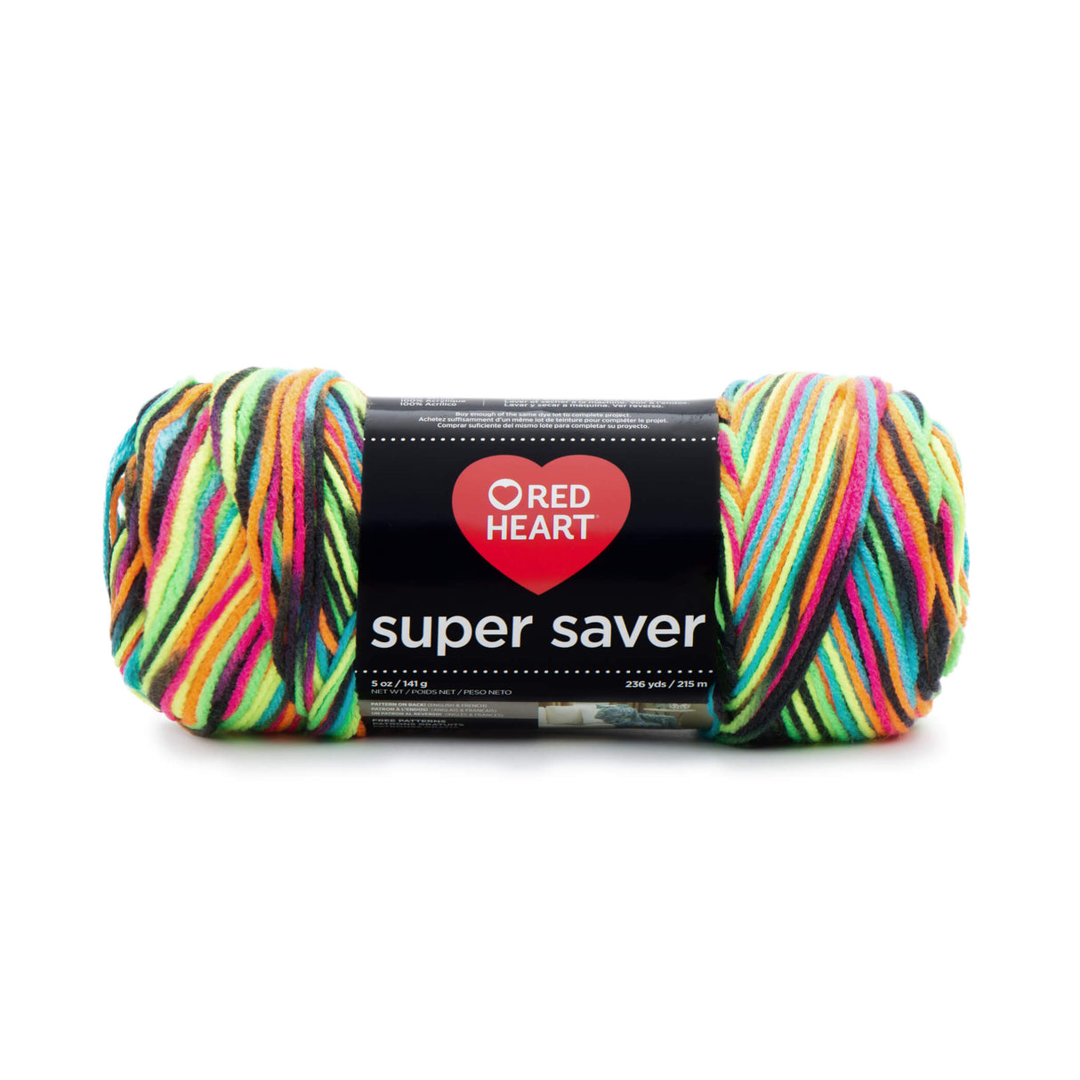 Fil Red Heart Super Saver (rayures, imprimés, panachés)