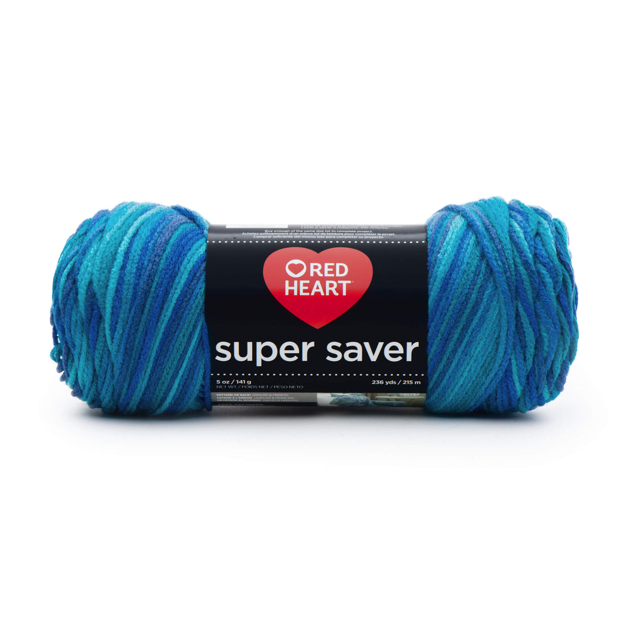 Fil Red Heart Super Saver (rayures, imprimés, panachés)