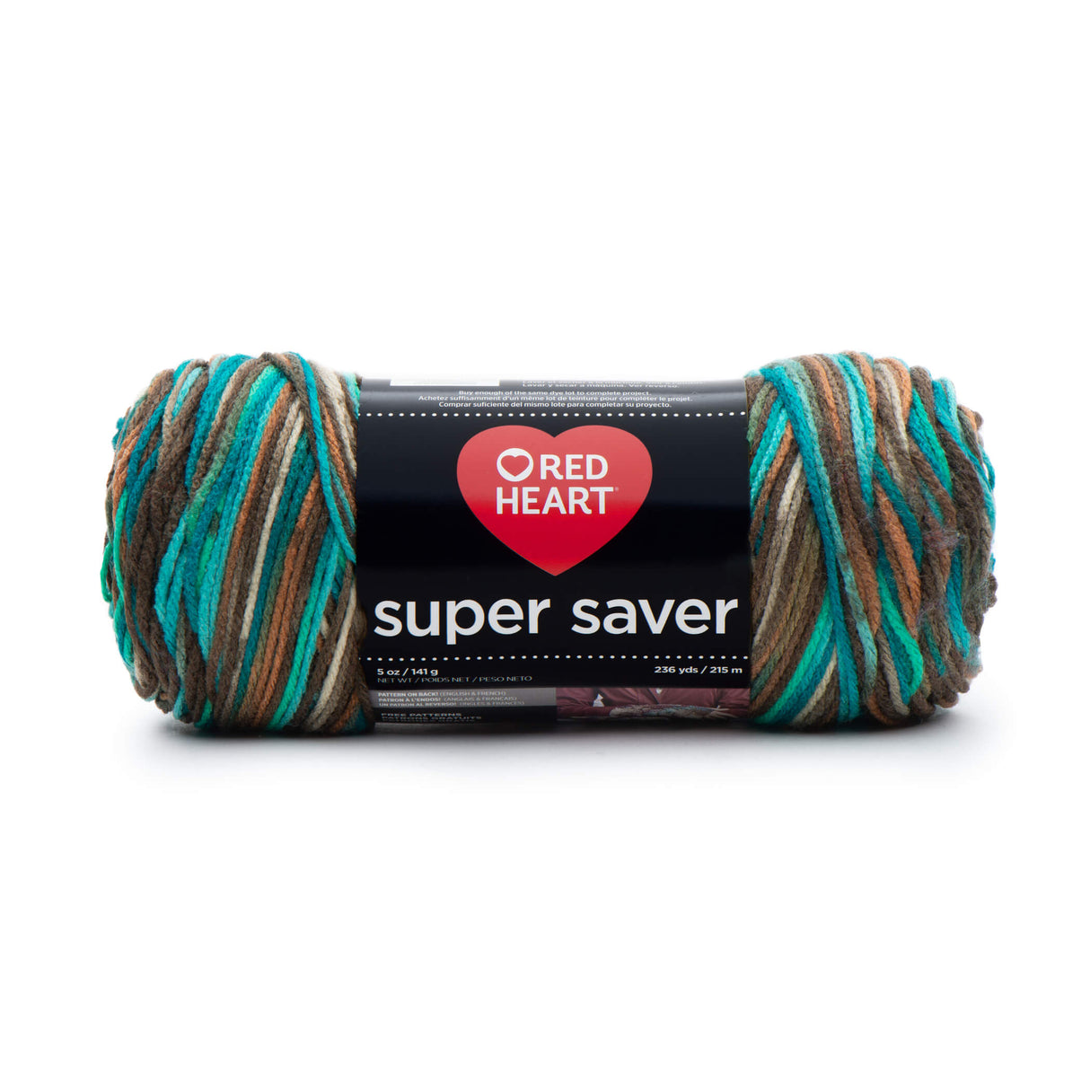 Fil Red Heart Super Saver (rayures, imprimés, panachés)