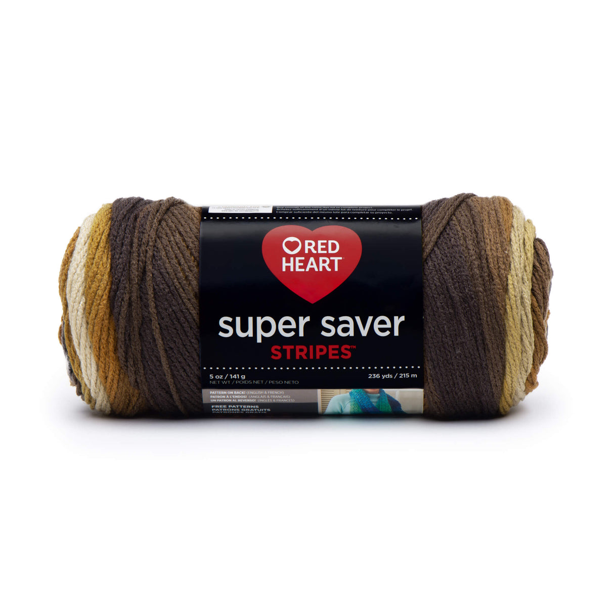 Fil Red Heart Super Saver (rayures, imprimés, panachés)