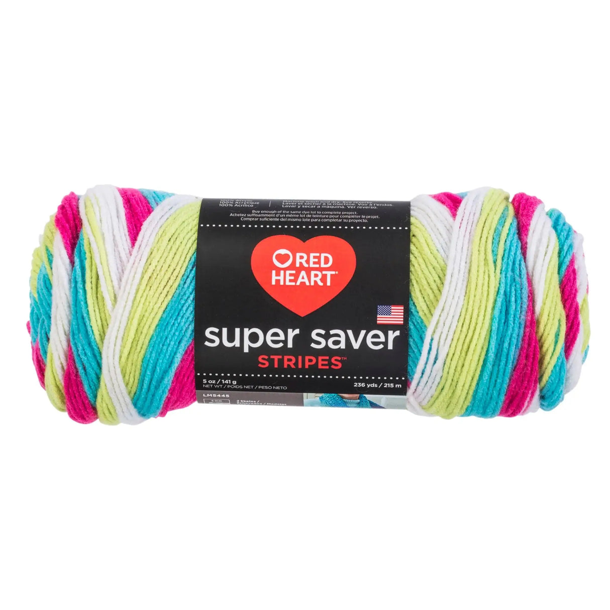 Fil Red Heart Super Saver (rayures, imprimés, panachés)