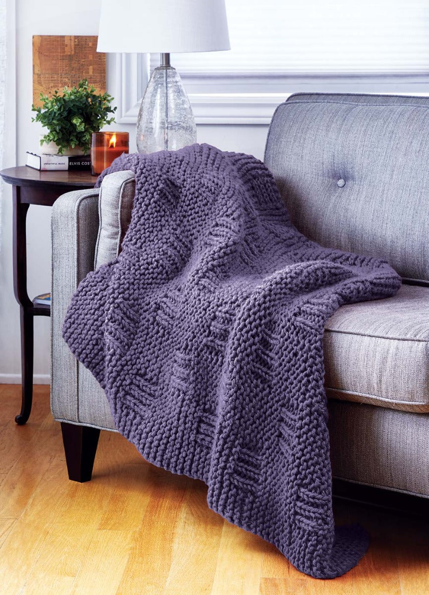 Easy Knit Blanket Pattern