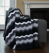 Soft Waves Throw Pattern