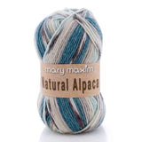 Tweed d'alpaga naturel Mary Maxim