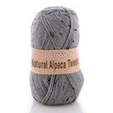 Tweed d'alpaga naturel Mary Maxim