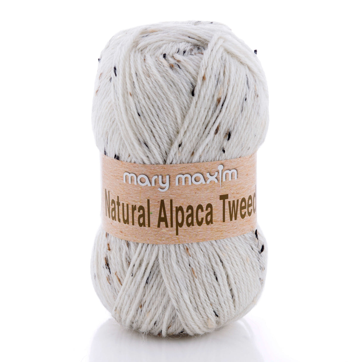 Tweed d'alpaga naturel Mary Maxim