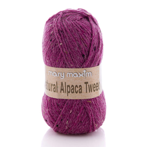 Mary Maxim Natural Alpaca Tweed