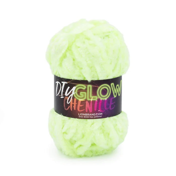 Lion Brand DIY Glow Chenille Yarn