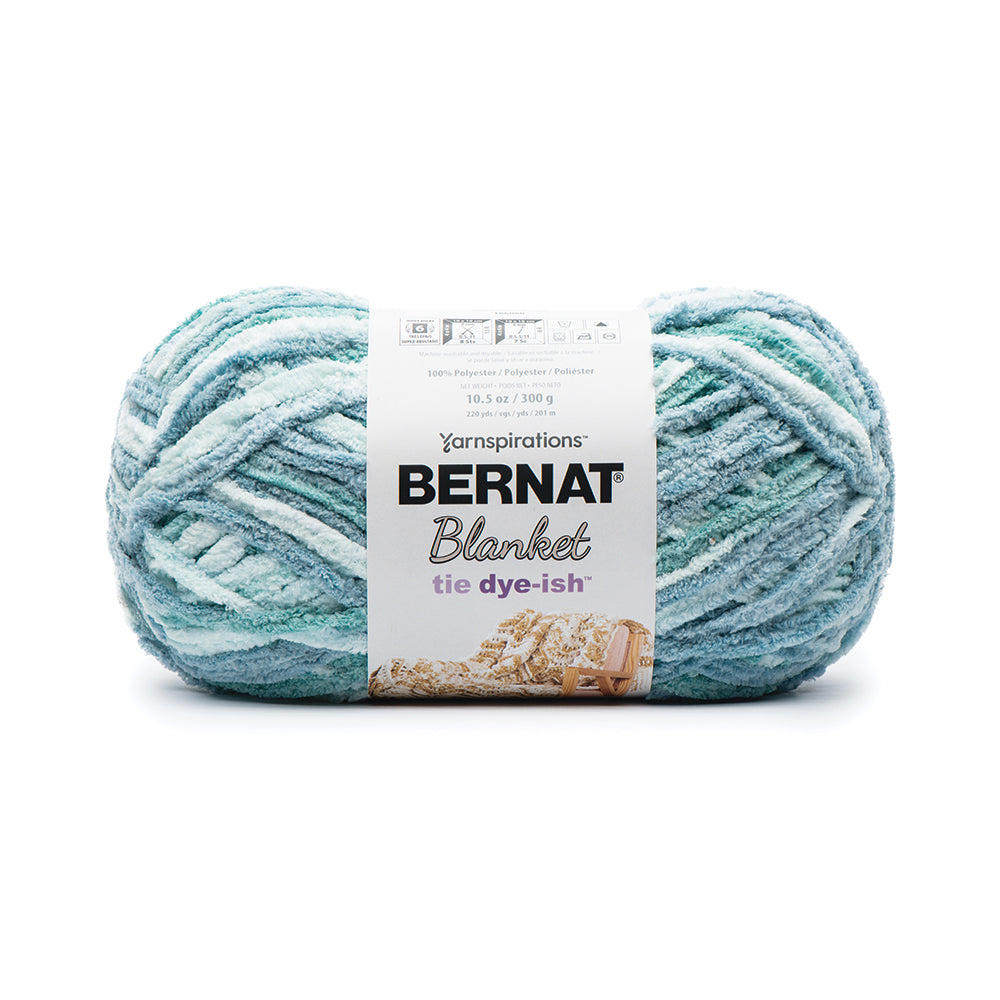 Couleurs de liquidation du fil Bernat Blanket Tie Dye-ish