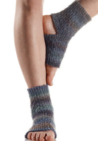 Modèle de tricot de chaussettes de yoga gratuit