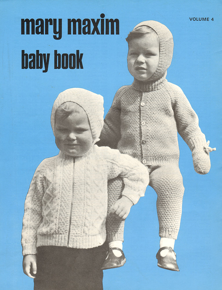 Mary Maxim Baby Pattern Book