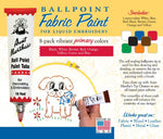 Aunt Martha's Ball Point Paint Tube Sets