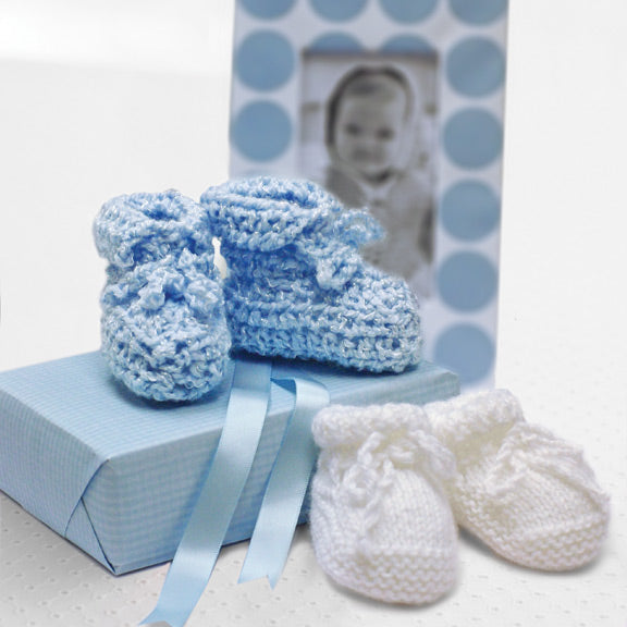 Free Baby Booties Crochet Pattern