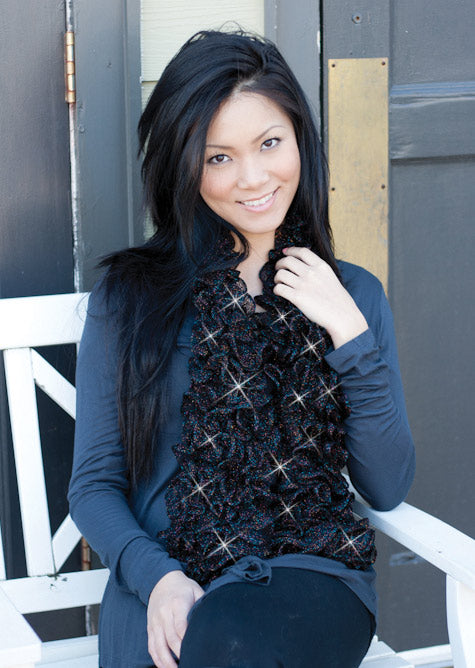 Free Sashay Twilight Scarf Knit Pattern