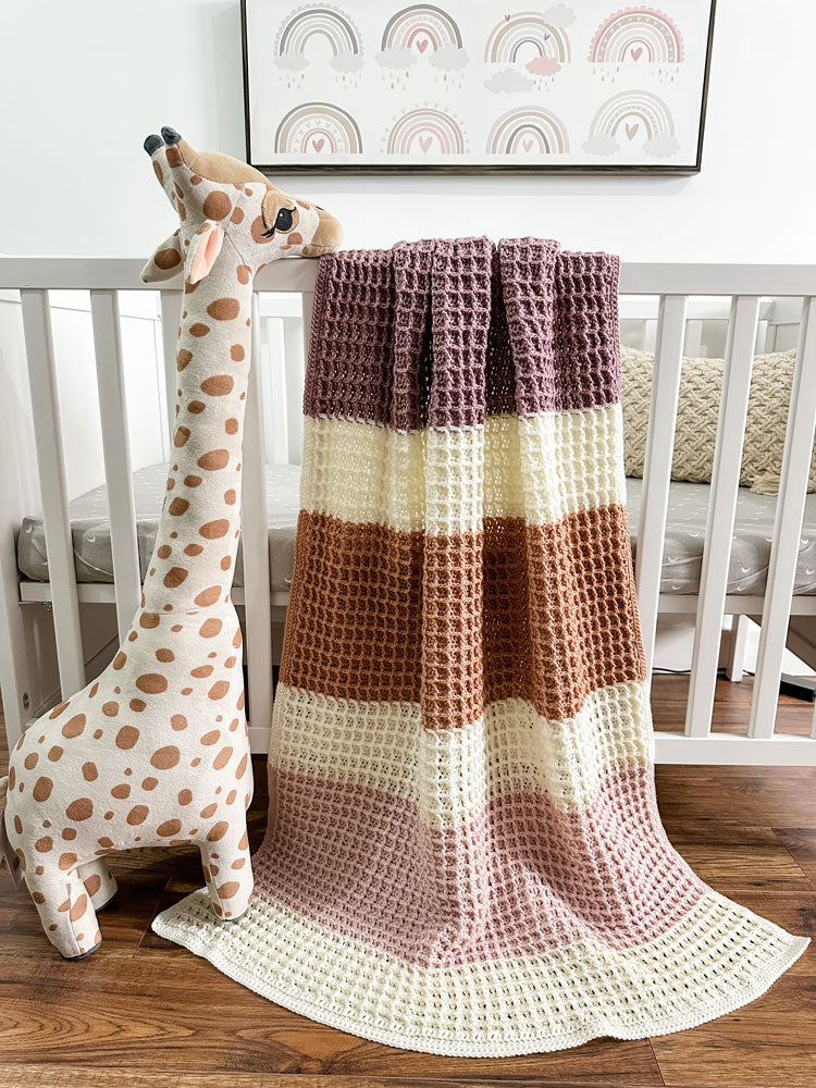 Waffle-icious Baby Blanket