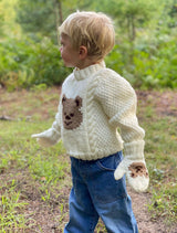 Pull et mitaines Teddy Bear pour enfant