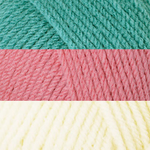 Crocheted Stripes Throw