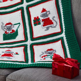 Santa Mouse Throw