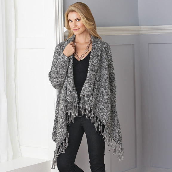 Wrapped in Ragg Long Sleeve Wrap – Mary Maxim Ltd