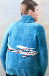 Modèle de cardigan d’avion