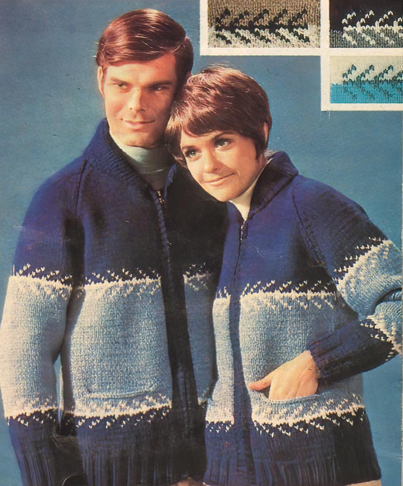 Modèle de cardigan pour hommes et dames