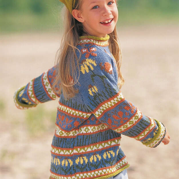 Free Enchanted Garden Pullover Pattern