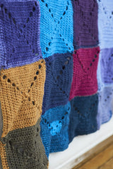 Free Painterly Squares Afghan Pattern