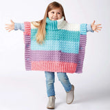 Free Mom and Me Crochet Ponchos Pattern