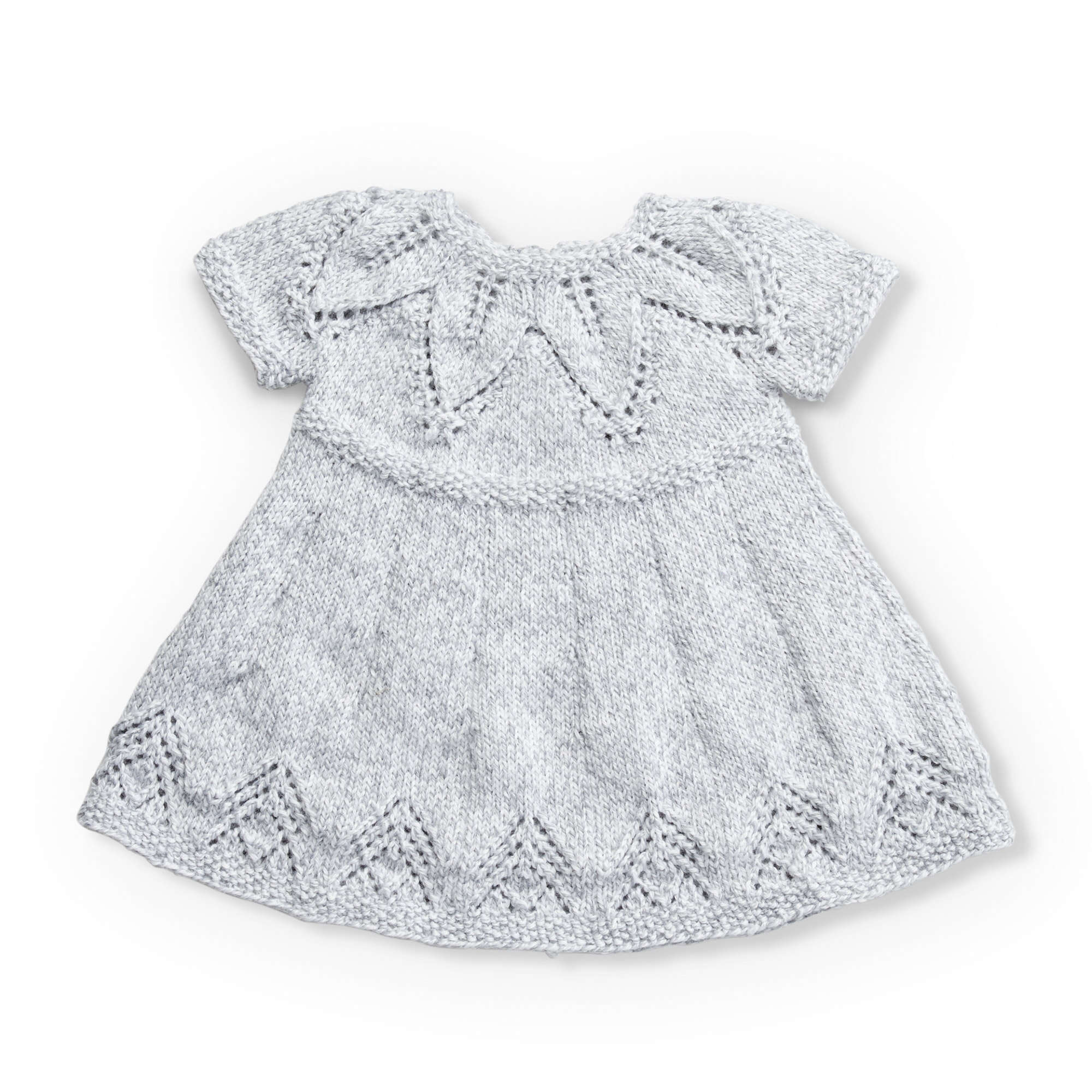 Free Fairy Leaves Knit Dress Pattern – Mary Maxim Ltd