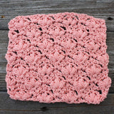 Free Crochet Flowers Dishcloth Pattern