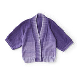 Modèle de veste de style kimono en tricot gratuit