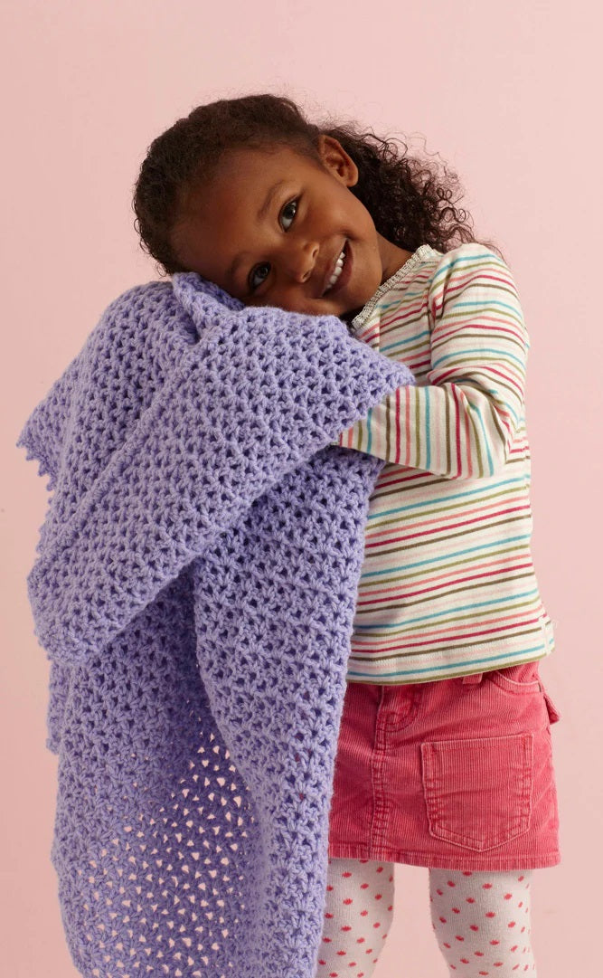 Free Little Girls Favorite Throw Pattern