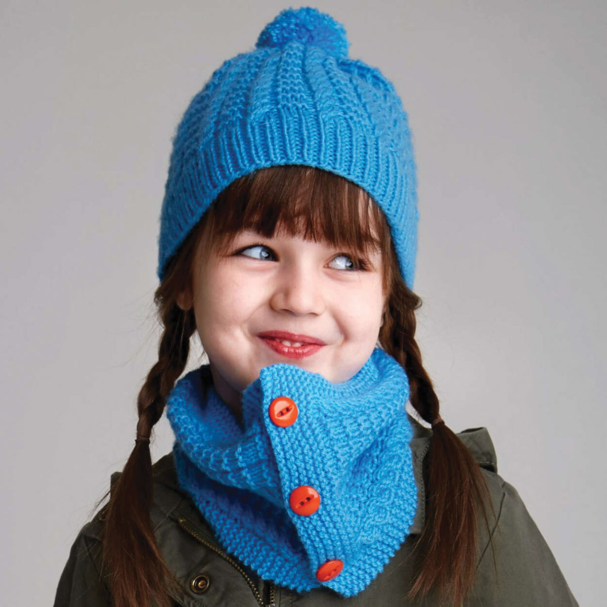 Modèle gratuit d'ensemble de tricot pour enfants Cozy