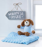 Brody Baby Blanket & Puppy Combo